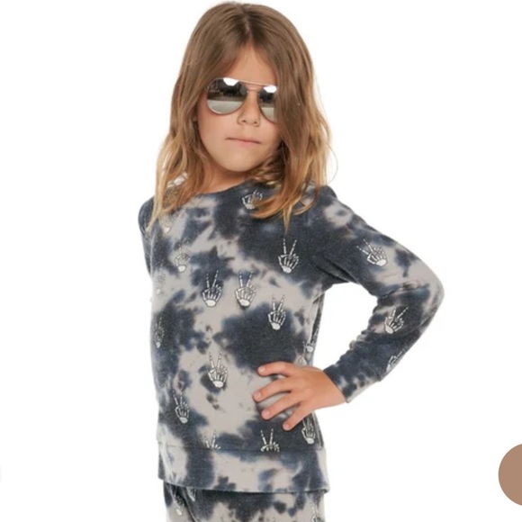 Chaser Other - NWT, Chaser, Boys, Tie Dye Skeleton Peace
Pullover
